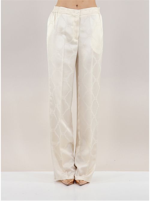 Pantaloni con Oval T jacquard TWINSET | TP2011/11748